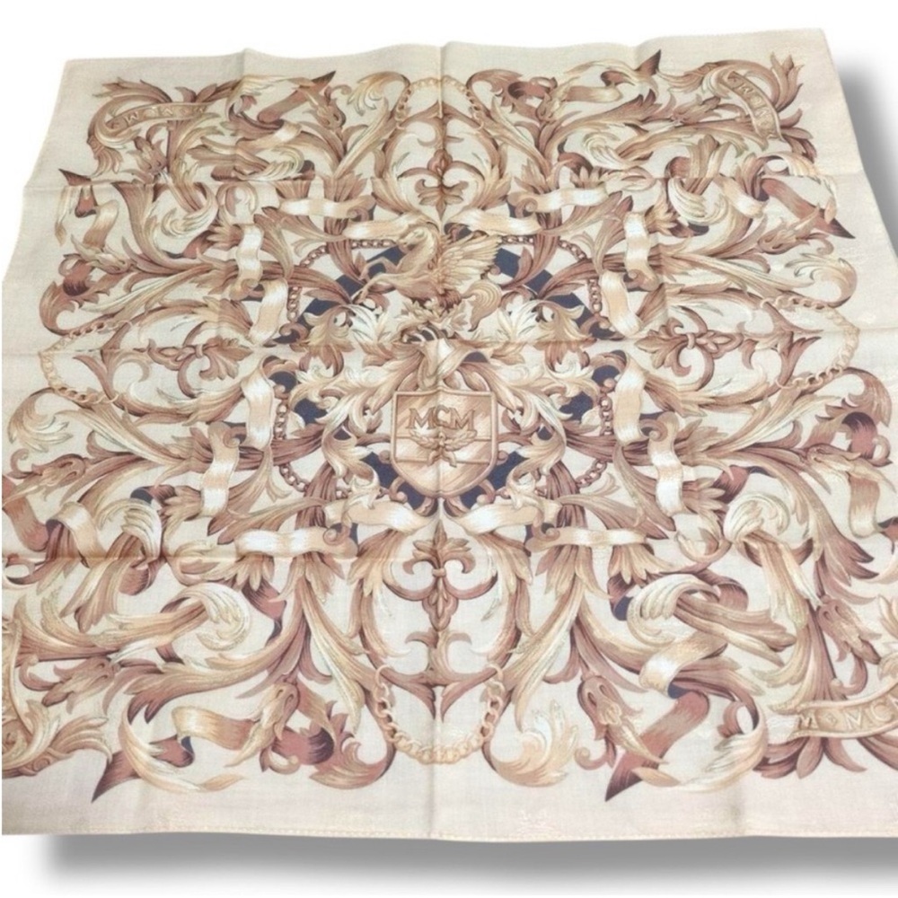MCM Vintage Baroque Motif Scarf